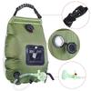20L Solar Shower Bag Outdoor Heating Camping Shower Water Bags Portable Bathing Storage Bag with Shower Head Camping Supplies