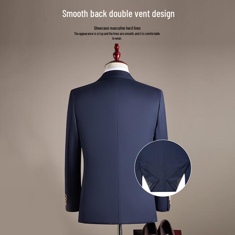 ROMON Men's Two-Piece Business Suit Set