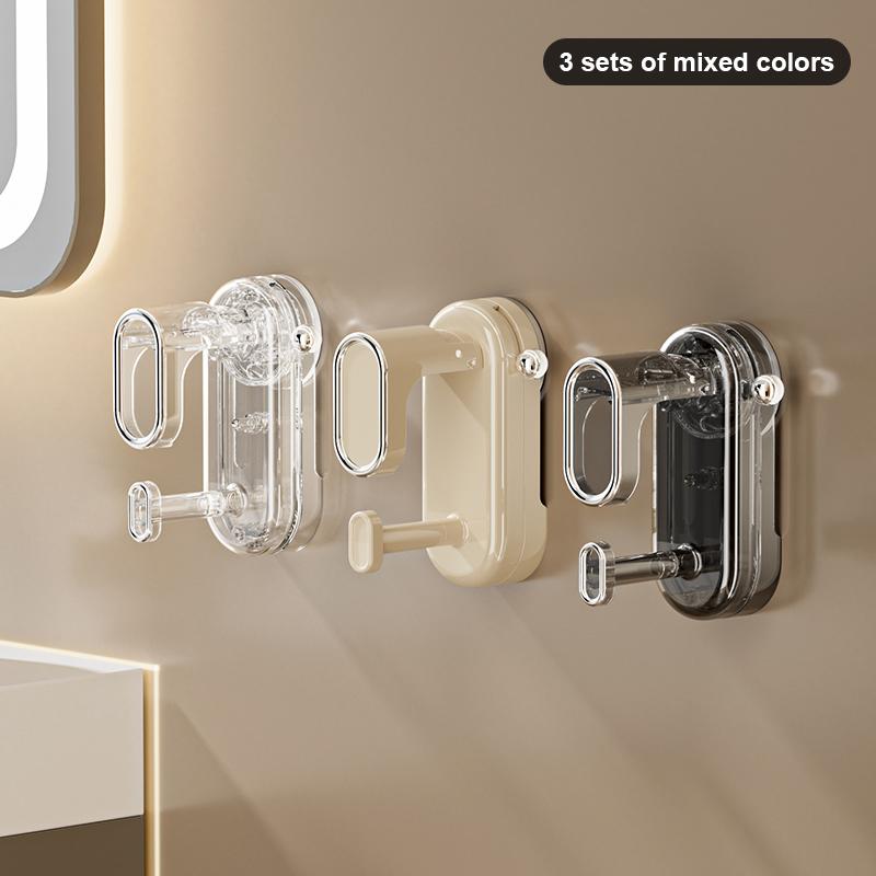 Badezimmer Aufbewahrungshaken Saugknöpfe Beckenhaken Wandmontiert Nicht perforiert Multifunktionale Aufbewahrungsregale Heimaufbewahrung