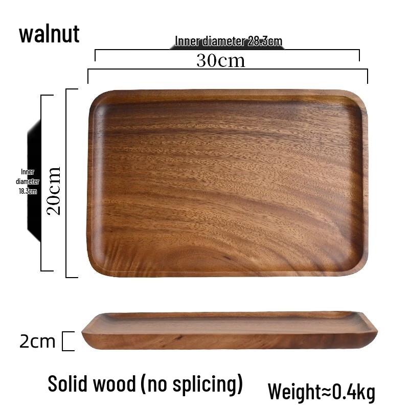 Jingbaodi Japanese Style Rectangular Serving Tray