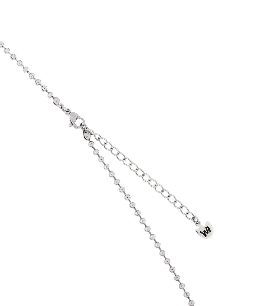 Wacky Willy Kiki Friends Pendant Necklace Silver