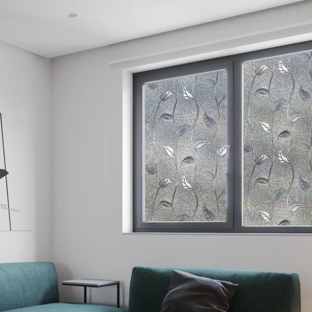 Static Matte Window Stickers Waterproof Stickers Anti-light Opaque Glass Film Anti-peeping Shade Bathroom Paper Glass Stickers