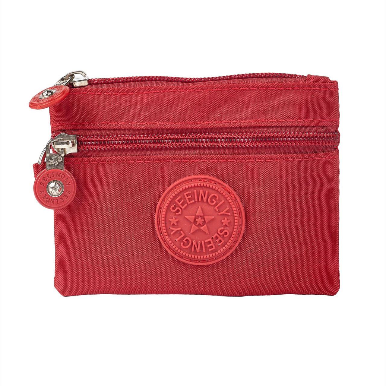 

Маленькие однотонные холщовые сумки для монет для детей с держателем для карт, мужской женский кошелек, сумка для хранения, студенческий автобусный ID, держатель для кредитных карт, кошельки красный