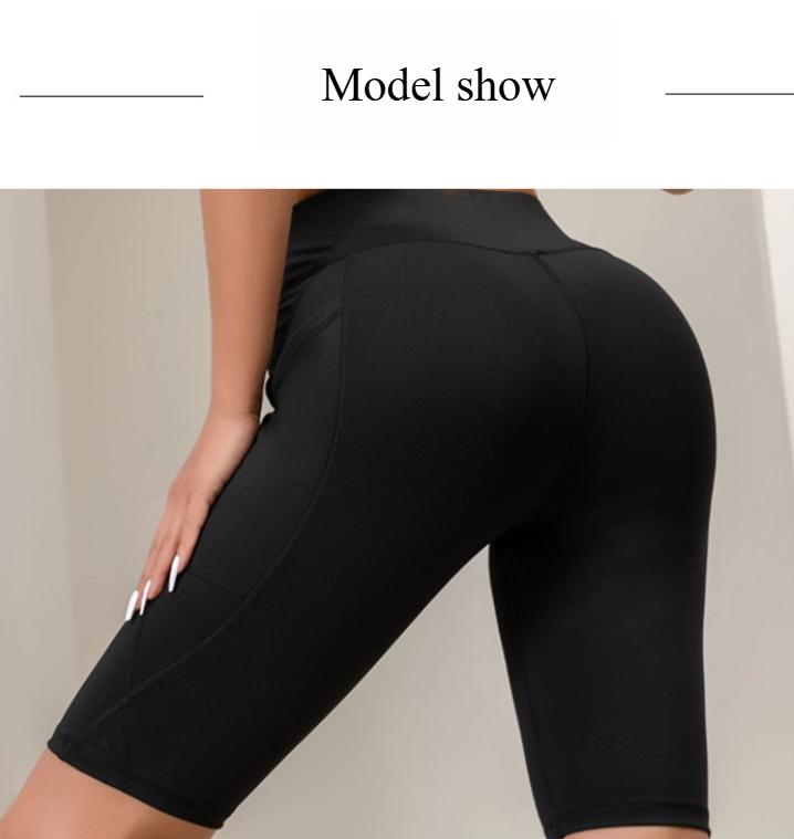 Women's High - Waisted 5/9 Length Tummy Control Leggings, Pocketed, Stretchy Barbi Pants for Yoga, Workout & Casual Wear