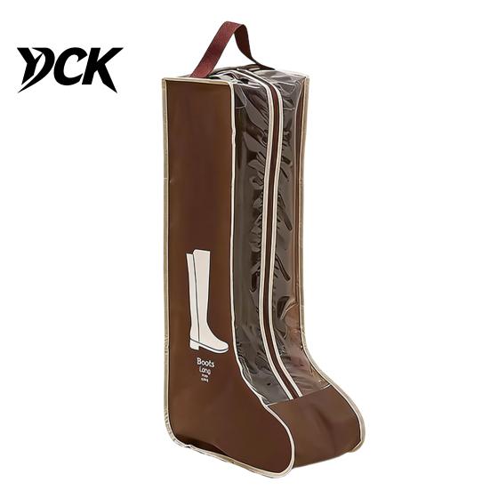 Tall Boot Organizer Boots Storage Bag with Zipper And Handle, Portable Transparent PVC Dust Reinforced Handle Case Proof Organizer, Dust-proof