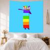 Numberblocks Wall Decor Tapestry Art For Pet Memorial Birthdaywedding Party Backdrop Family Gift