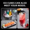 Small Multi-functional Electric Ice Maker Home Kitchen Office Portable Ice Machine Smart Touch Screen Ice Making Machine