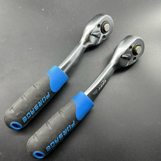 AGE 72-Tooth Ratchet Socket Wrench with Bent Handle - Multifunctional Quick Repair Tool for Various Sizes