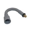 Free Adjustment Extension Rod Metal Nozzle Watering Can Spray Can Nozzle Car Wash Can Nozzle ABS Plastic White1 Pcs