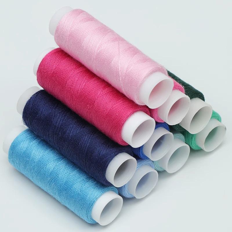 Multicolor Household 402 Sewing Machine Thread & Needle Set - DIY Hand Sewing Accessories