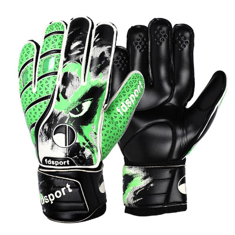 Tingbai Adult Football Goalkeeper Gloves with Finger Protection