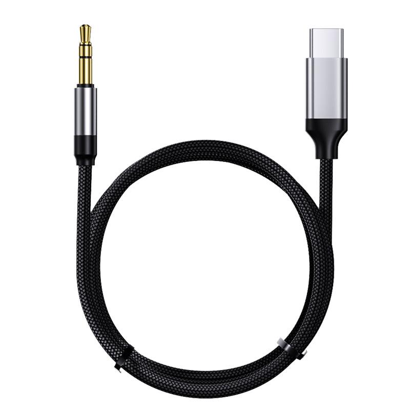 Type-C To 3.5mm AUX Audio Cable Car Speaker Headphone For Mobile Phone Conversion Car Earphones