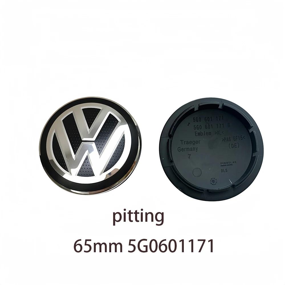 For VW Volkswagen Jetta MK5 Golf 4PCS 55mm/60mm/63mm/65mm/Car Styling Wheel Center Cap Hub Covers Badge Accessories For VW Volks