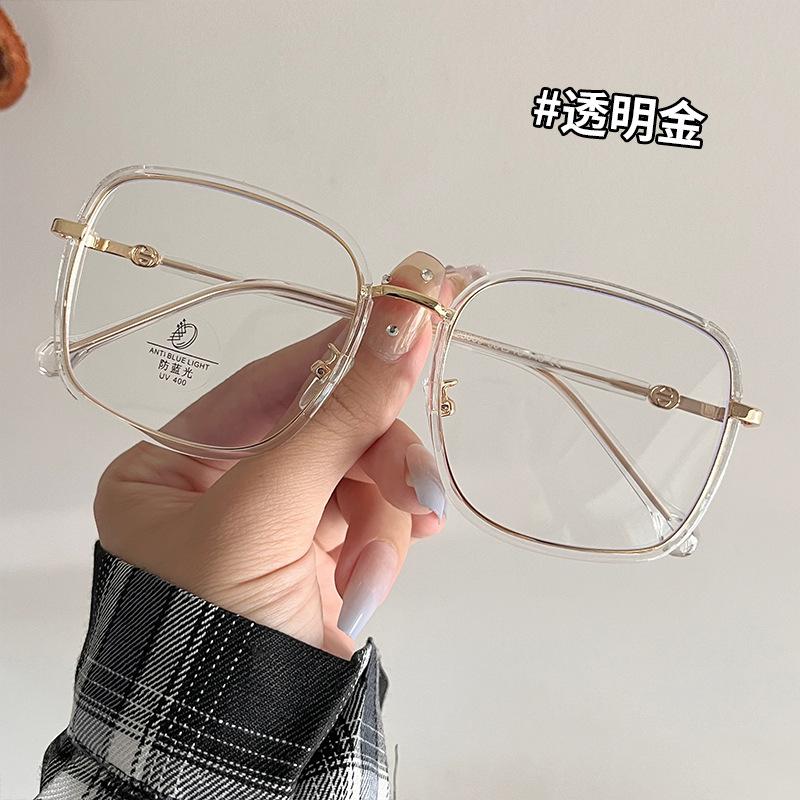 

New Arrival Style Eyeglasses Frame Square-shaped Shape Blue Lightweight Filtering Glass Frames for Women Timeless Vintage Glasses Women