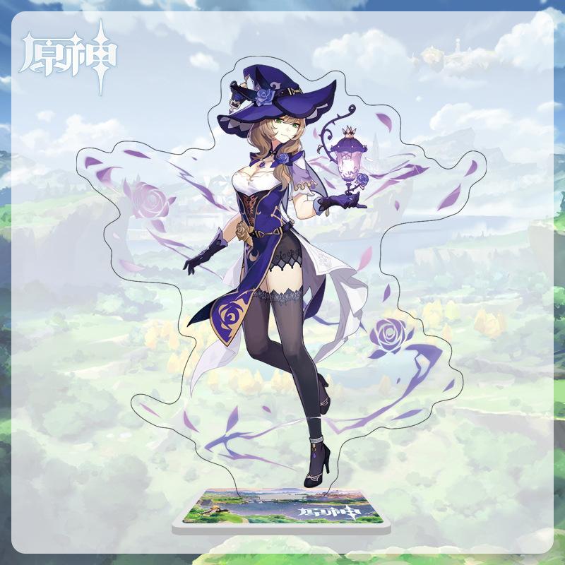 

Великий акриловий дисплей заввишки 16 см із персонажами Мондштадта, Ліюе та Інадзуми в Genshin Impact 16cm