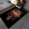 Led Zeppelin Winged Art Carpet suitable as a non-slip mat for the living room or bedroom sofa