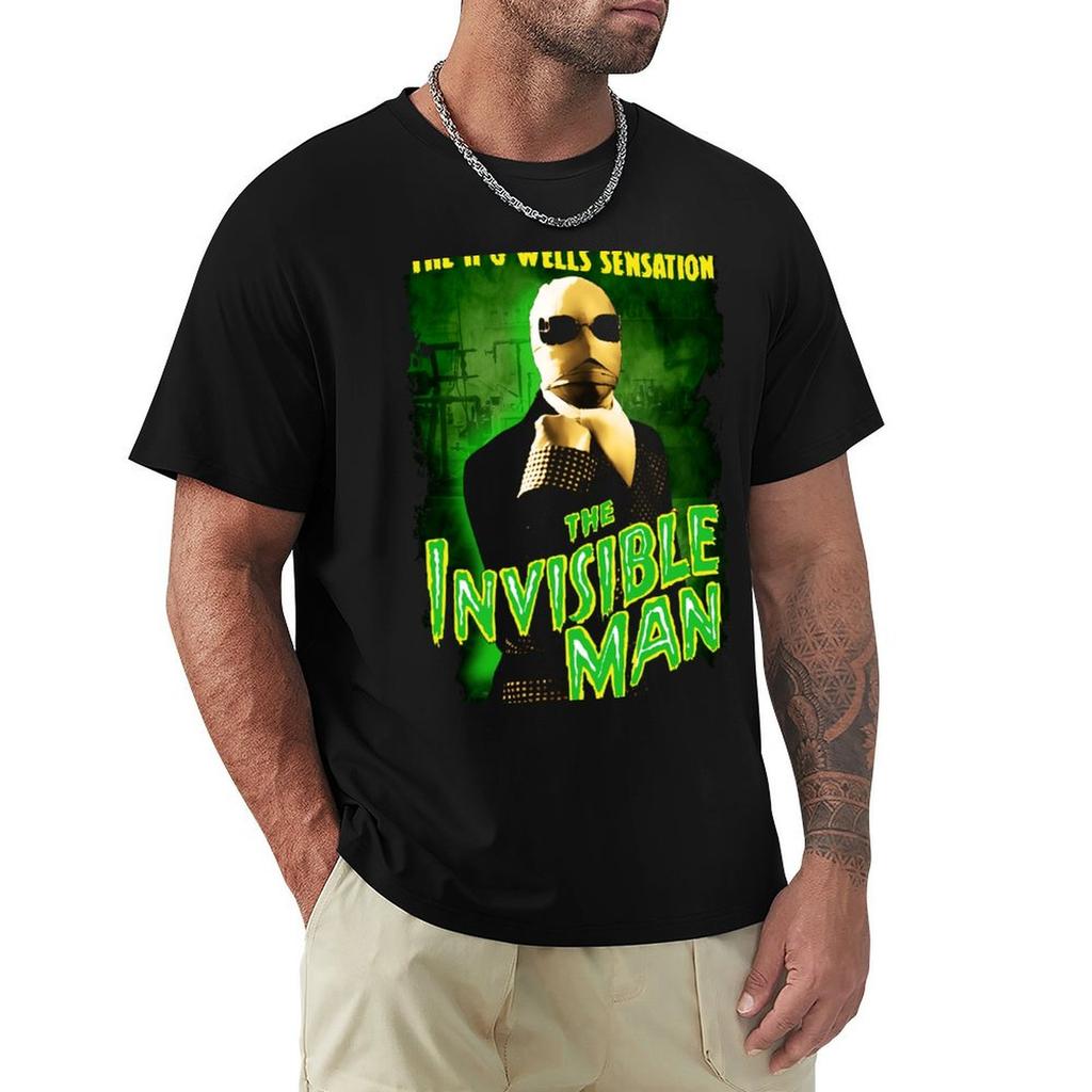 H G Wells The Invisible Unisex Movie TShirt Unisex t shirt designer TShirt
