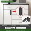 Schuhschrank Smart Fingerabdruck- & Passwortsperre für Hauseingang & Umkleideraum
