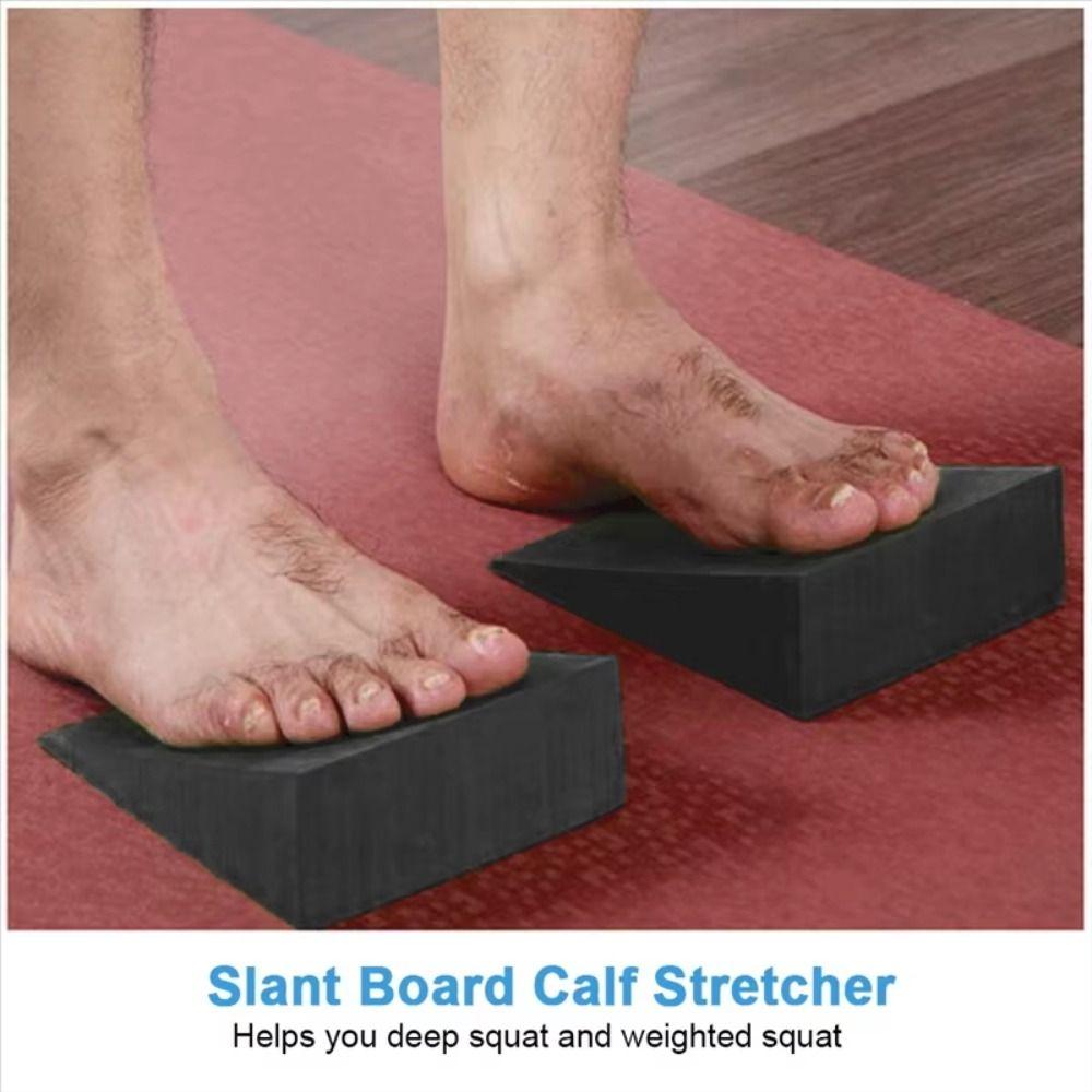 Adjustable Calf Stretching Board Trikonasana Slant Boards Yoga Wedge Blocks  Sports Fitness