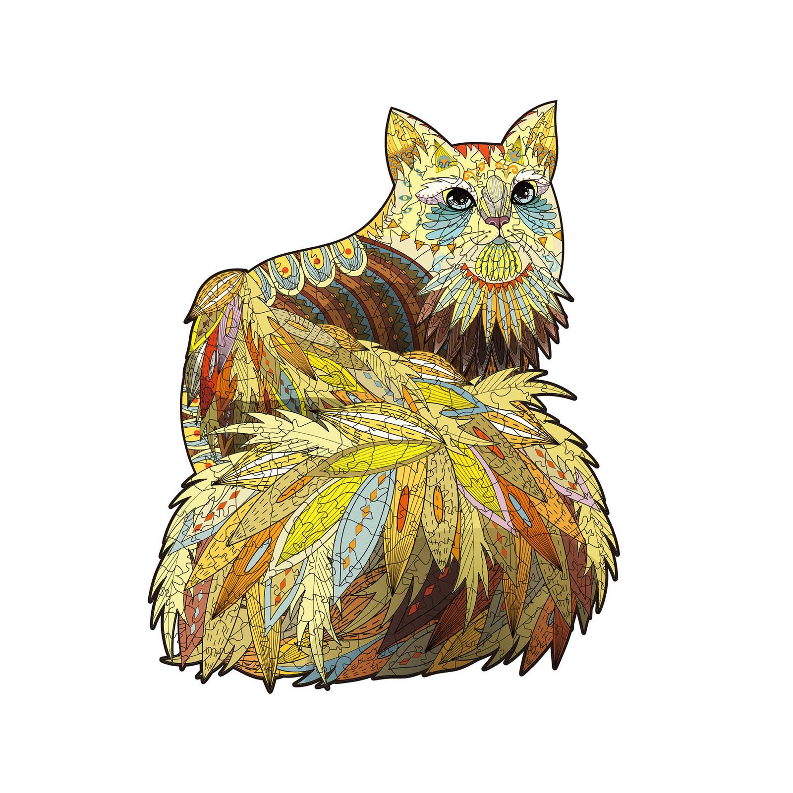 

Деревянный пазл с уникальными фигурами в виде животных в подарок для взрослых и детей 206 штук