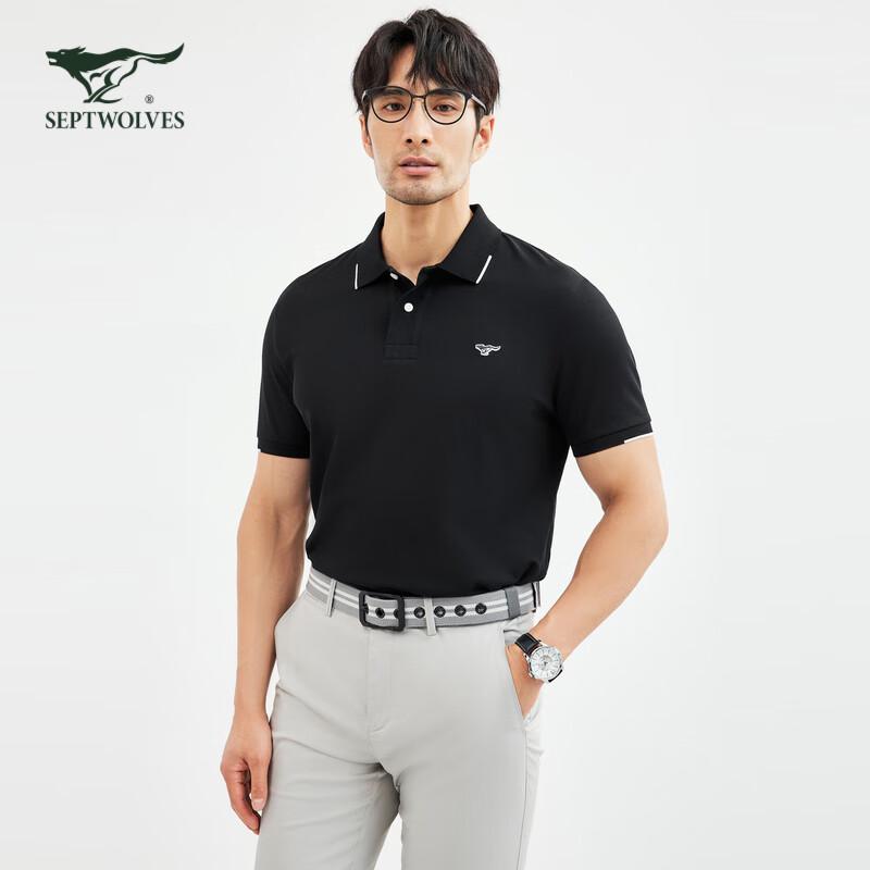 Seven Wolves Men's Short Sleeve Polo Shirt
