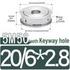 Dual-Sided Flat Timing Pulley: 5M50 Teeth, Width Options 11/16/21/27AF, Bore Size 8-30.