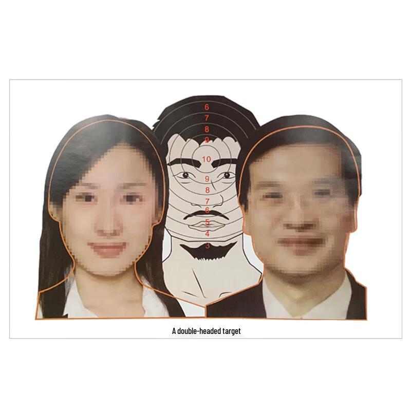 Hostage Scenario Shooting Target Paper