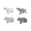 City Scene Accessories Animal Building Blocks Model Figures Farm Wolves Flamingos Pig Dog Gorillas Elephants Zoo Bricks Toy Gift