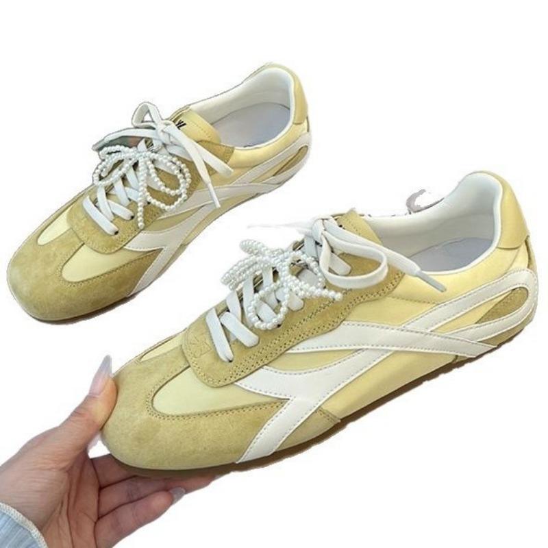 Leather version~ inner height increase 4cm retro new versatile sports and leisure board shoes for women