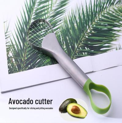 Edelstahl Avocado- und Fruchtschneider mit Pfirsich-Entkerner und Drachenfrucht-Schneider