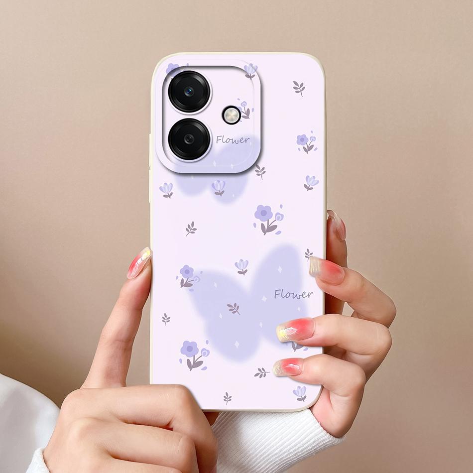 Per Oppo A3 Pro A3X A40 A80 Custodia per Telefono Creativa Protezione Completa Cover Posteriore Per Oppo A 3 OppoA3 4G 5G Morbido Silicone Liquido Fundas