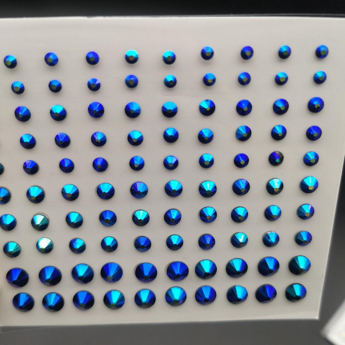 

Жемчуг Фестивальный Макияж Украшение Стразы Наклейки Лицо Тело Цветные Ювелирные Наклейки #5