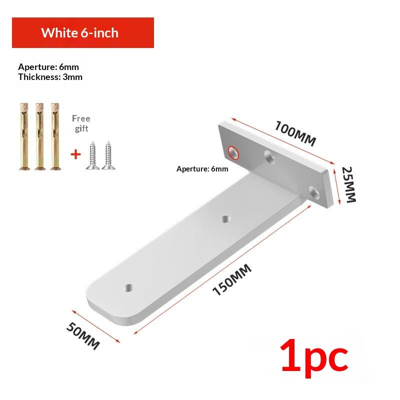 1 Set Metal Wall Shelf Support Wall Mount Cast Iron Shelves Brackets 3Mm Heavy Duty Floating Shelf Brackets Accessories