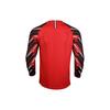 Under Armour Color Block Brand Logo Print Quick Dry Fitness Training Long Sleeve T-Shirt Men Tops Red 21500538-600