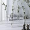3/4 Test Tube Glass Vases for Floral Arrangements Plant Container Home Decors X3UC