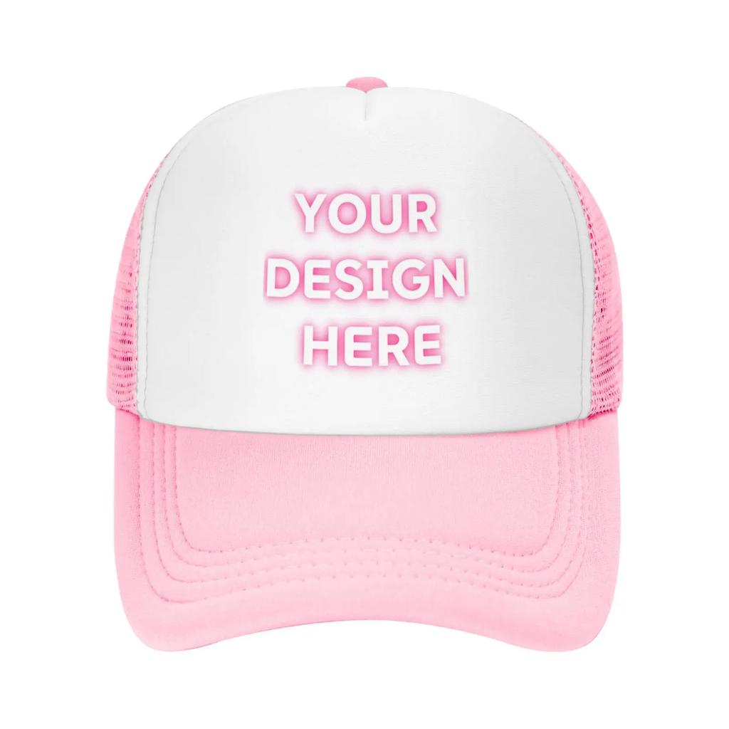 Vlastní kšiltovka Navrhněte si vlastní personalizovaný text, fotku, logo Trucker kšiltovky Unisex Dámské