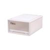 Tenma Fits Case Closet Storage Box, 39cm Wide X 53cm Deep X 23cm High, Sagging-Resistant Storage Case, Made In Japan, Cappuccino Color, Size M-53