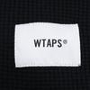 WTAPS 2013 Black Waffle Knit Short Sleeve Polo Shirt Tops X03 blackUsed