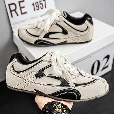 Hot Selling Men Athletic Shoes Trainers Comfortable Flat Retro Sneakers for Men Lace-up Casual Sneakers Men Zapatillas De Hombre