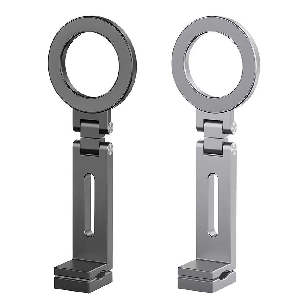 Flugzeug-Handyhalter mit 360-Grad-Drehung Magnetische Handyhalterung Verstellbarer Faltbarer Handy-Ständer zum Fliegen