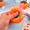 Simulation Persimmon Squeeze Toy Slow Rising Stress Relief Realistic Persimmon Squeeze Toy Soft Stretchy Fake Fruit Decompression Toy