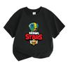 Men's Compression Athletic T-Shirt, Stylish Black White Trib