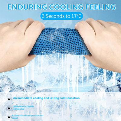 U-Shaped Cool Hoodie Towel Quick Drying Workout Cooling Towel Absorbent Sweat Towel Soft Cooling Towel for Sport Workout Cycling