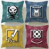 Game Tom Clancy's Rainbow Six Siege Cushion Cover Soft & Easy-Wash Pillow Case – Versatile for Couch, Bed, Travel and Office