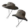 Solid Color Sun Hats for Men Outdoor Fishing Cap Wide Brim Anti-UV Beach Caps Women Bucket Hat Summer Hiking Camping Bone Drop