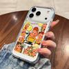 Starry Orange Star People Phone Case for iPhone 11-17 Pro Max