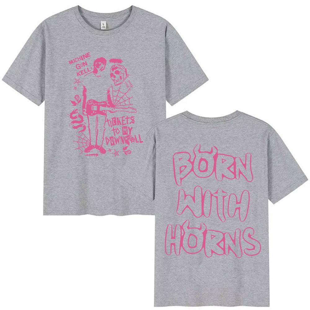 

New Machine Gun Kelly MGK 2025 Album T Shirt Unisex Retro Oversized Hip Hop Cotton Tee Rap Music Merch Streetwear Top 4XL