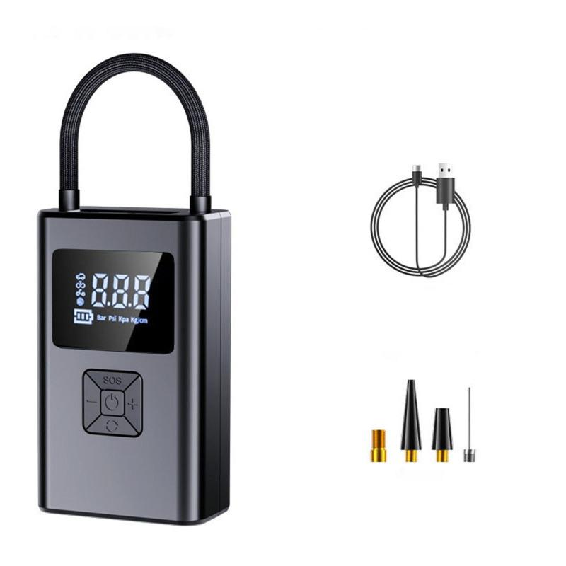 Tire Inflator Portable Air Compressor, 4000mAh Lithium Battery Type-C Charging, 150PSI Digital Tire