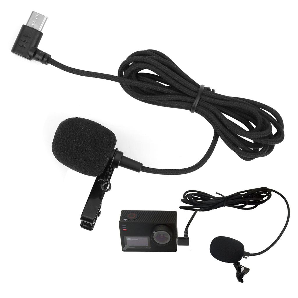 TYPEC Interface Microphone Fit for SJCAM SJ8 SJ9 SJ10 Action Camera Accessory