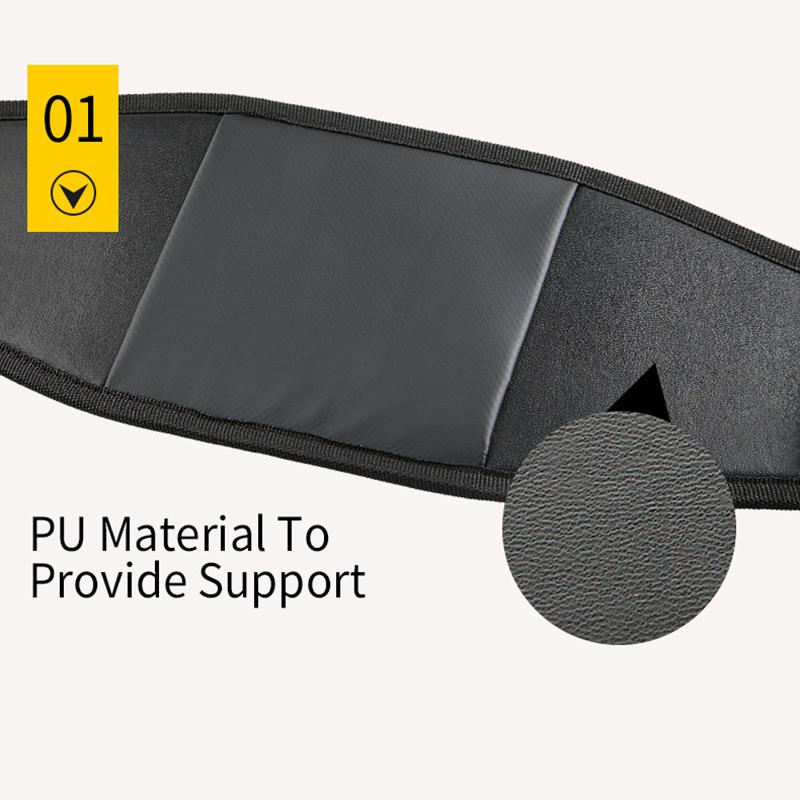 OLIKEI Gewichtheber-Taillenstützgürtel, Fitnessstudio-Fitnessgürtel, Rücken-Lendenwirbelstütze, atmungsaktiver Taillenschutz für Powerlifting, Kreuzheben, Kniebeugen